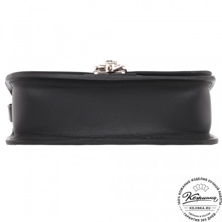 Кожаная сумка ручной работы "Кэтрин" (чёрная)